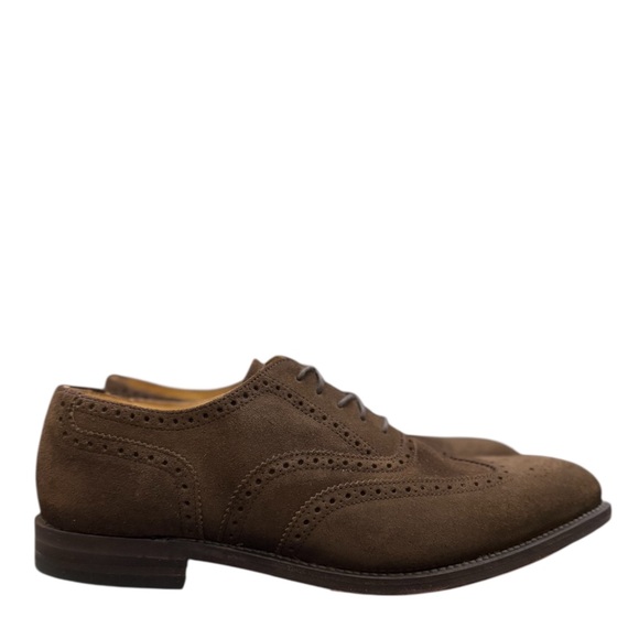 CHARLES TYRWHITT SUEDE OXFORD SHOES - Picture 3 of 10